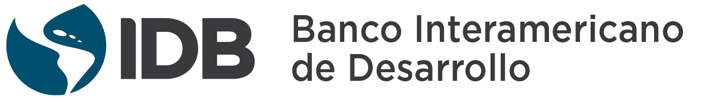 Logo IDB Banco Interamericano de Desarrollo